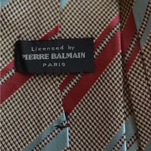 Pierre Balmain Paris Tie Designer Necktie